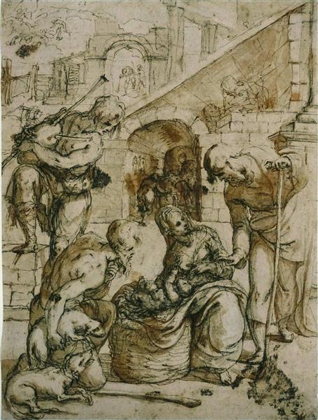 The Adoration of the Shepherds - Carlo Urbino