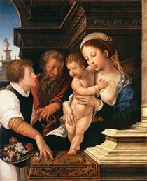 Holy Family - Bernard van Orley