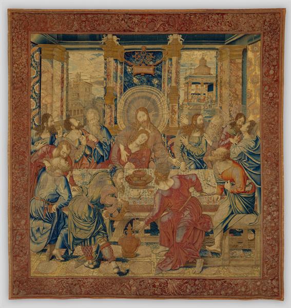 The Last Supper, c.1528 - Бернард ван Орлей