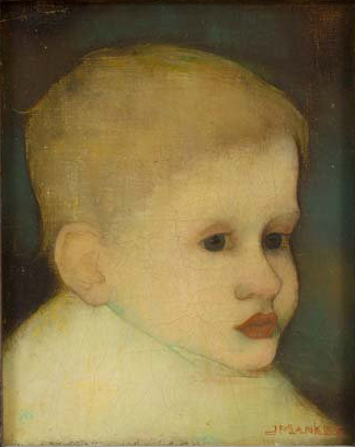 Child's head - Jan Mankes