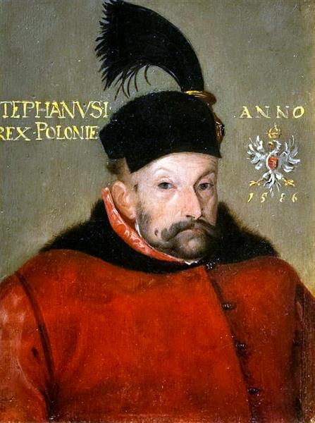 Portrait of Stephen Báthory, 1586 - Мартин Кобер