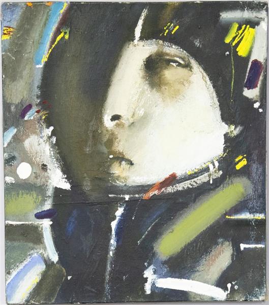 Self Portrait, 1988 - Oleg Holosiy