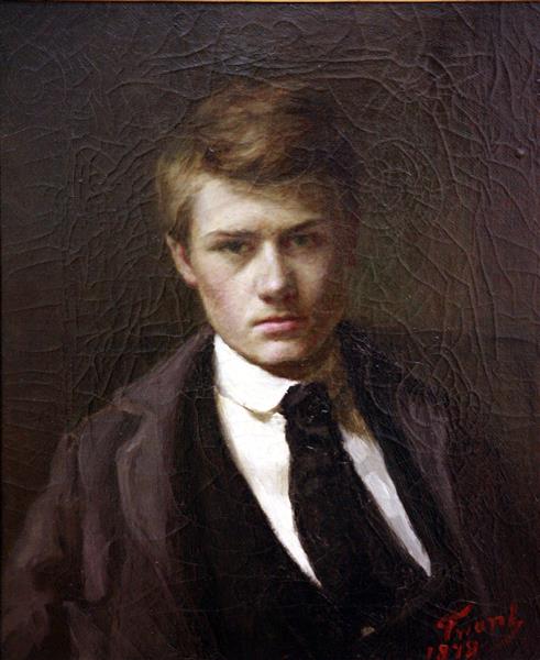 Self-portrait at fifteen, 1878 - Эмиль Фриан