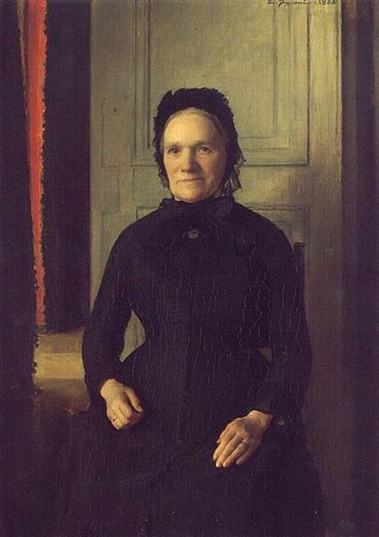 Madame Coquelin Mere, 1885 - Émile Friant