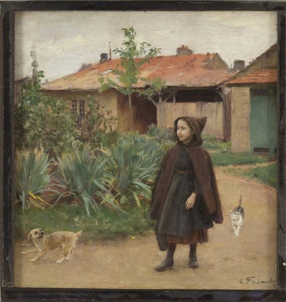 The Garden Walk, 1889 - Émile Friant
