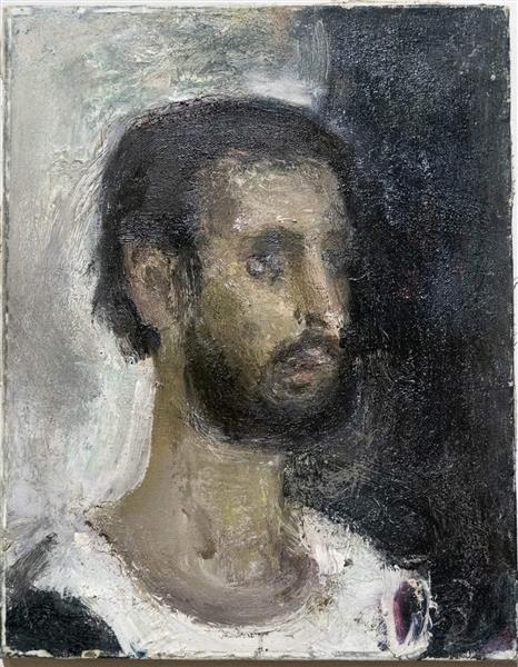 Portrait, 1985 - Oleg Holosiy