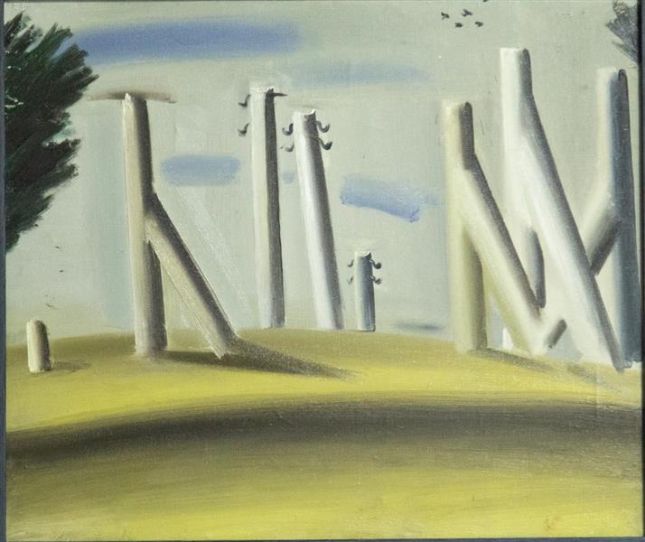 Landscape, 1987 - Oleg Holosiy