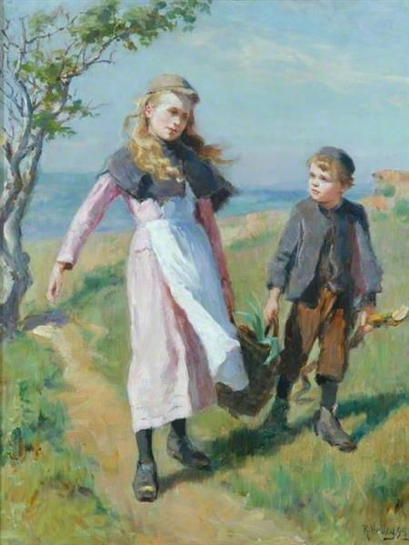 Breezy Day, 1895 - Ralph Hedley
