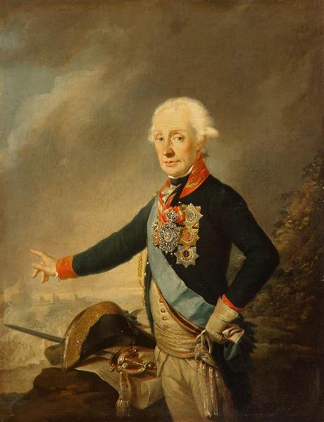 Portrait of Count Alexander Suvorov, 1799 - Joseph Kreutzinger