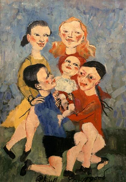 Happy Children, 1946 - Philip Evergood