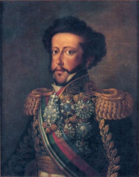 Retrato Do Imperador D. Pedro I Em Traje Imperial, c.1826 - Simplício de Sá