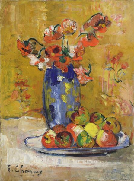 Flowers and Fruit, c.1904 - Émilie Charmy