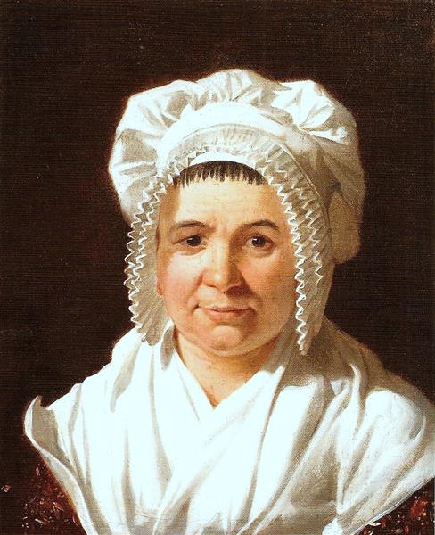 Retrato Da Criada Jeanneton, c.1813 - Nicolas-Antoine Taunay