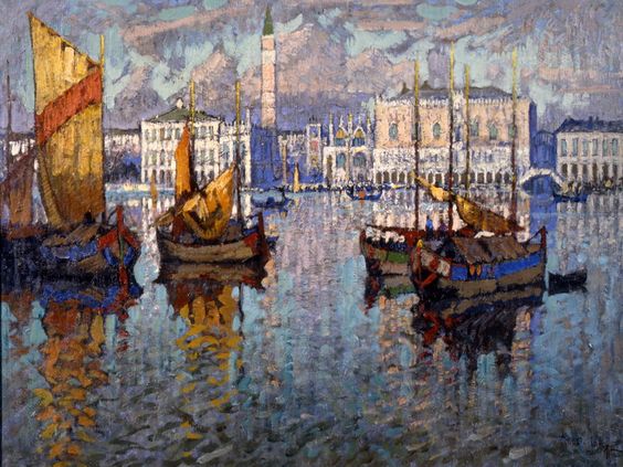 Vue De Venise, c.1935 - Konstantin Gorbatov
