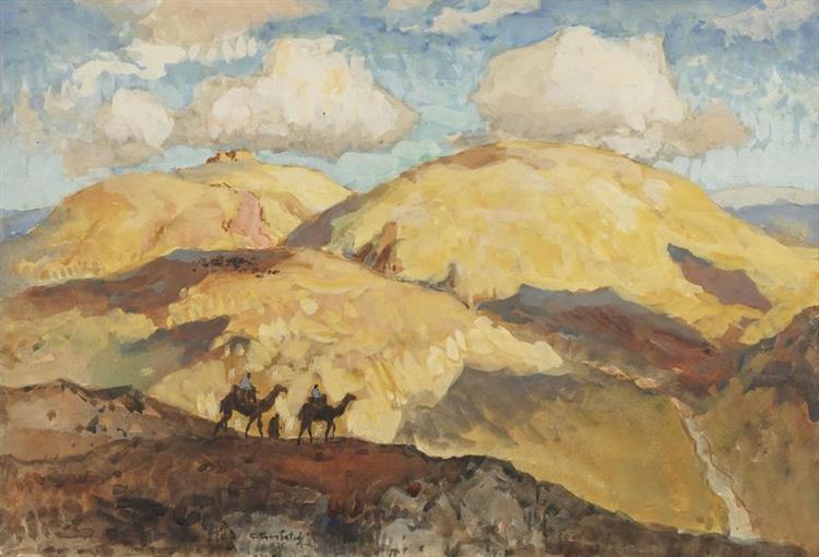 The Camel Ride, 1935 - Константин Иванович Горбатов