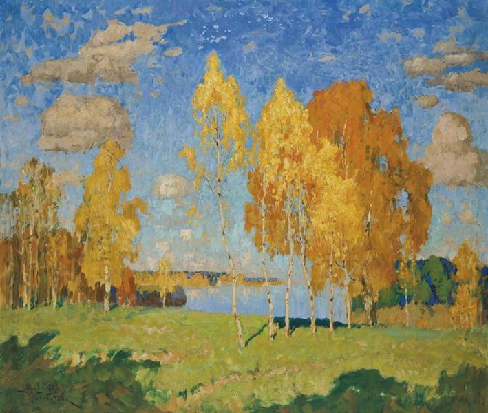 The Last Days of Summer, 1922 - Konstantin Ivanovich Gorbatov