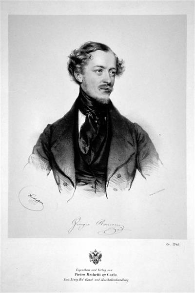 Giorgio Ronconi, 1840 - Josef Kriehuber