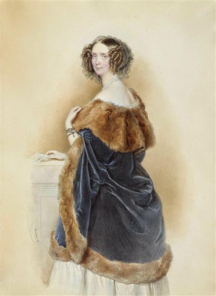 Archduchess Sophie of Austria, Princess of Bavaria, 1849 - Йозеф Крихубер