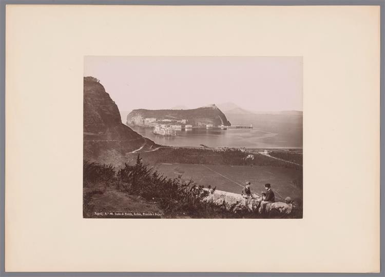 The islands of Nisida, Ischia, Procida and Baja Napoli No. 98, 1880 - Roberto Rive