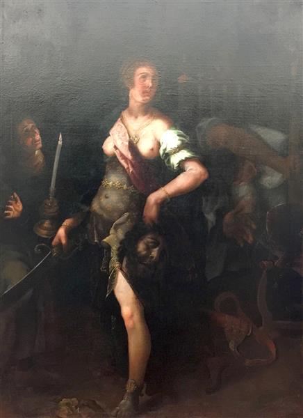 Judith and the Head of Holofernes - Bartholomeus Spranger