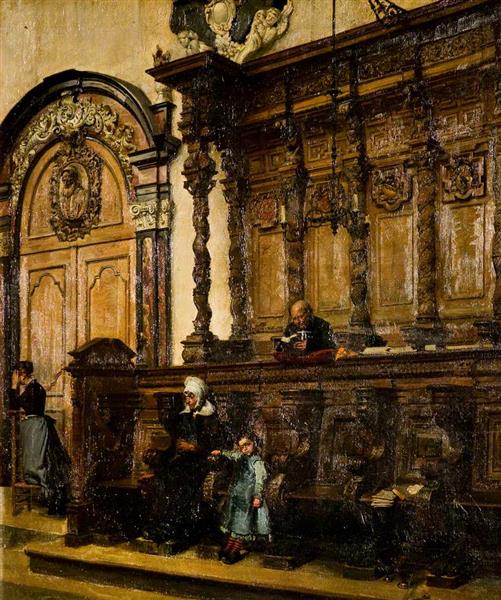 Church Interior, 1880 - William Logsdail