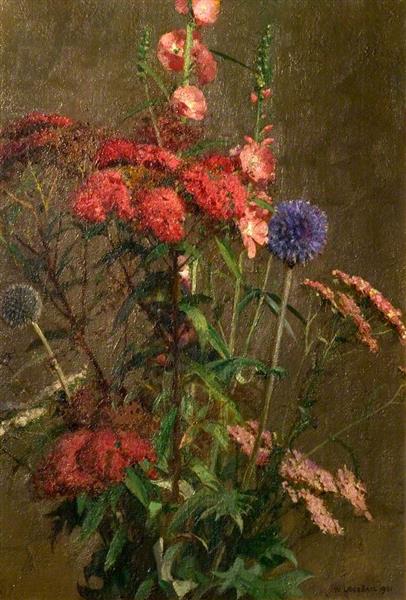Garden Flowers, c.1935 - William Logsdail