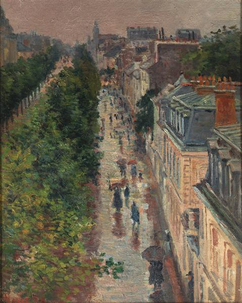 Street Scene in Paris, 1896 - Maximilien Luce