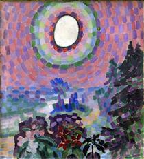 Landscape with Disc - Robert Delaunay