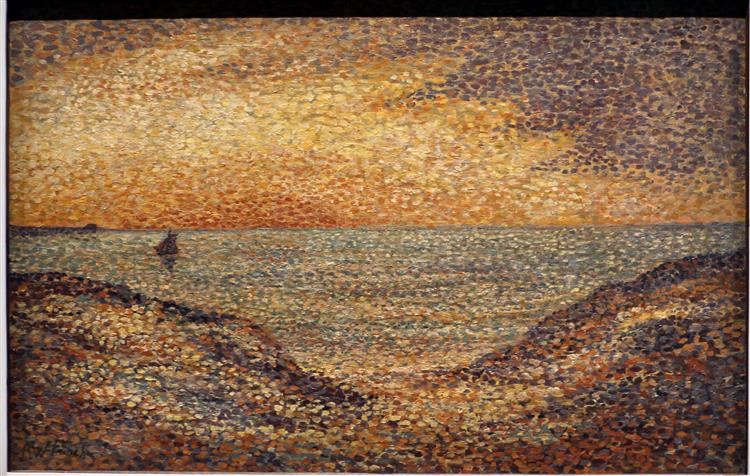 Paesaggio Costiero, 1892 - Alfred William Finch
