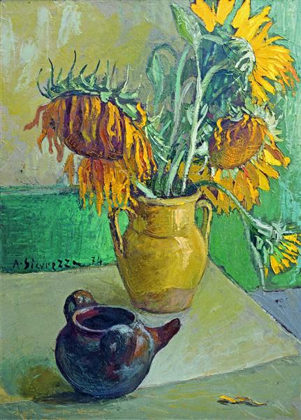 Sunflowers, 1974 - Antonio Sicurezza