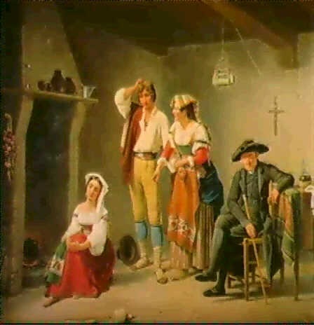 Marriage agency, 1843 - Theodor Leopold Weller