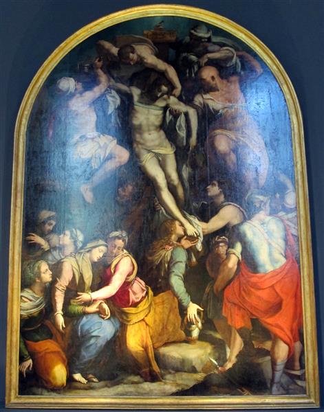 Deposizione, 1563 - 1567 - Алессандро Аллори