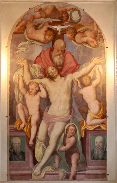 Trinity, c.1571 - Alessandro Allori