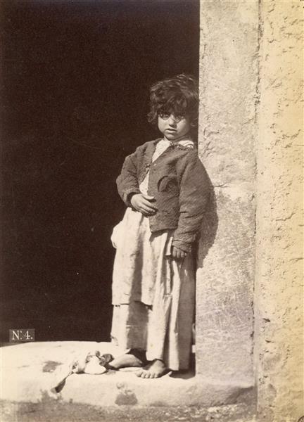 Little girl, c.1880 - c.1889 - Giuseppe Bruno