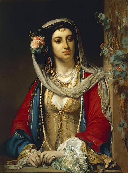 Jewish Woman from Cairo - Jean-François Portaels