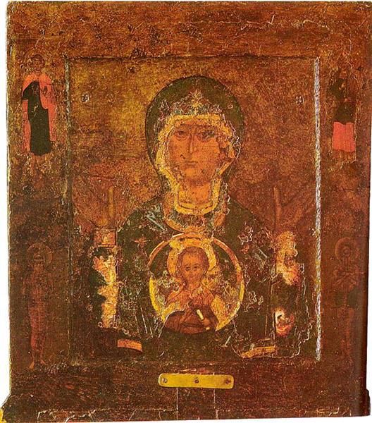 Theotokos the Sign, c.1125 - c.1175 - Orthodox Icons