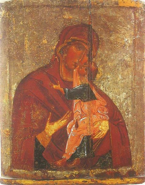 Theotokos of Tolga III, 1327 - Orthodox Icons