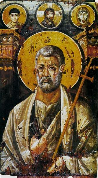 Saint Peter, c.550 - Orthodox Icons