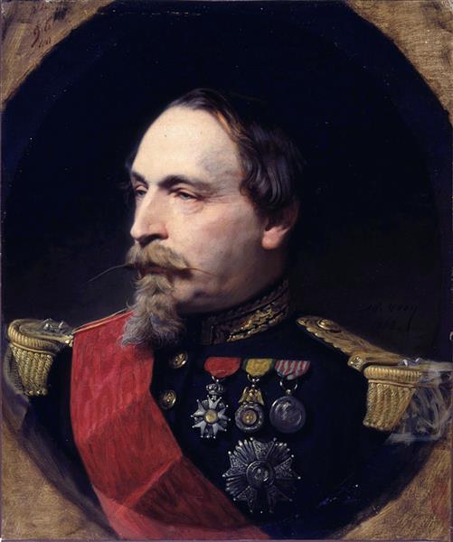 Portrait of Napoleon III, 1868 - Адольф Ивон