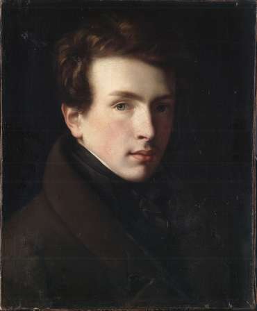 Self Portrait, 1818 - Шарль-Филипп-Огюст Ларивьер