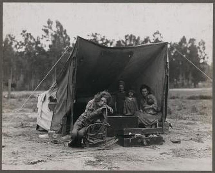 Migrant Mother, Nipomo, California, 1936 - 多萝西·兰格