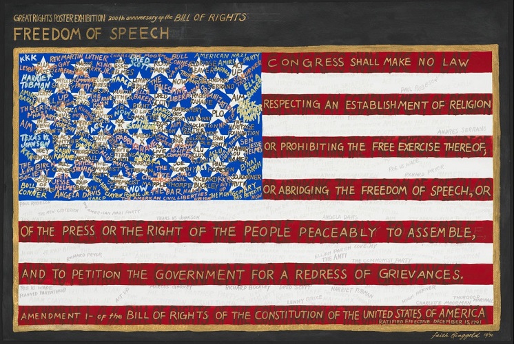 Freedom of Speech, 1990 - Faith Ringgold