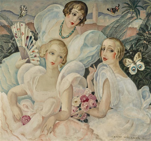 Les Femmes Fatales, 1933 - Герда Вегенер
