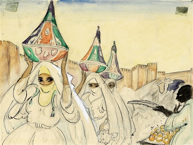 Moroccan Women - Герда Вегенер