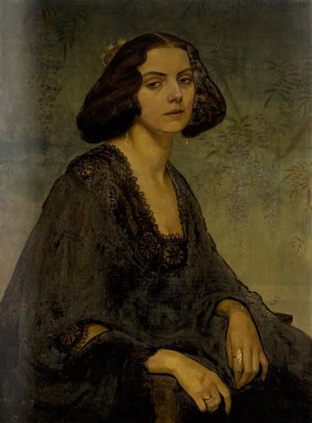 Portrait of Ellen Von Kohl, 1906 - Герда Вегенер