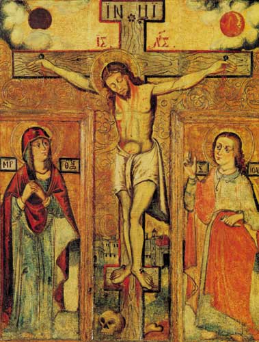 Crucifiction, c.1600 - c.1700 - Orthodox Icons