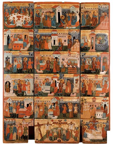 Passion of Christ, 1575 - 1600 - Orthodox Icons