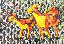Two Antelopes - Rosemary Karuga