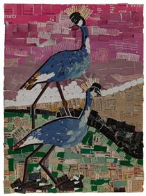 Untitled III (Kenyan Birds) - Rosemary Karuga