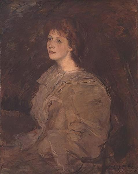 Portrait of Mabel Beardsley, 1895 - Жак-Еміль Бланш
